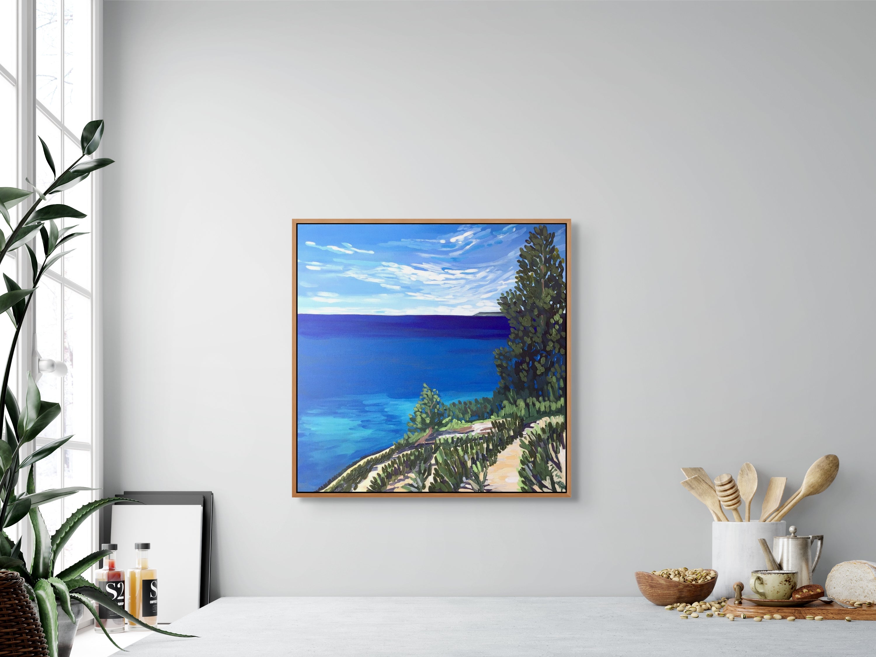 Pyramid Point Trail View – Good Harbor Studio