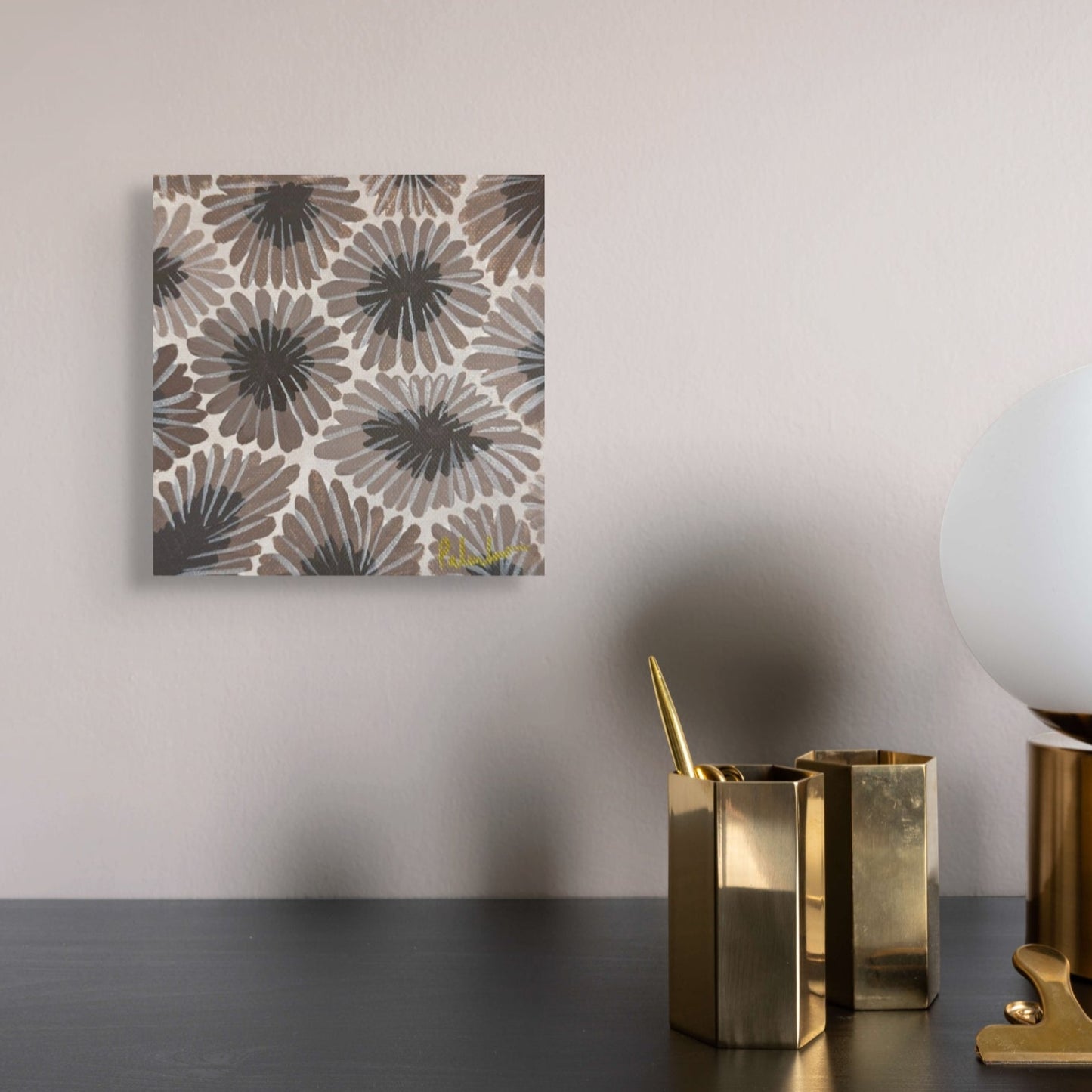 Warm Petoskey Stone II (6x6)
